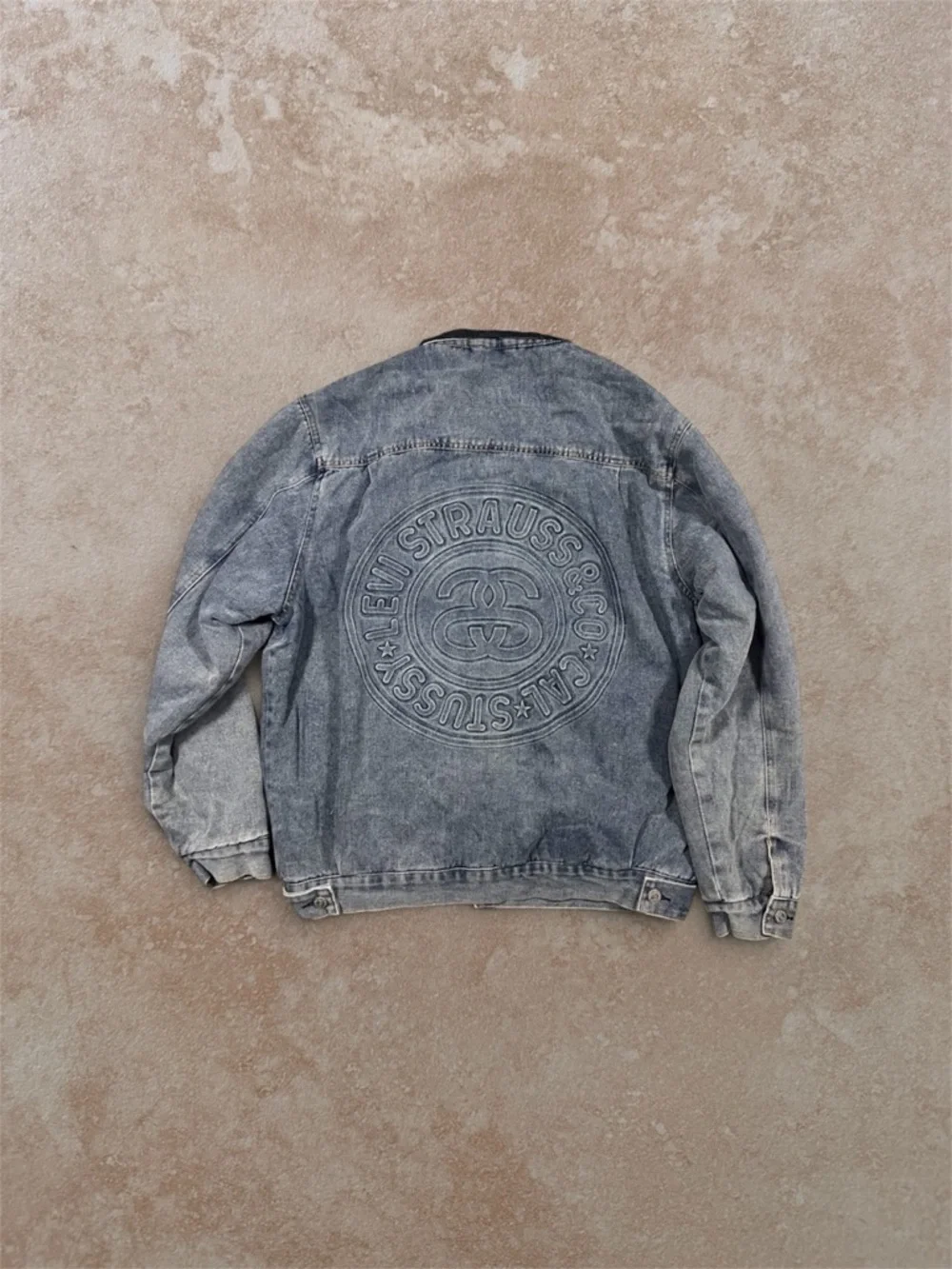 Levi's x Stussy Men's Denim Jacket- Large - Picture 2 of 3